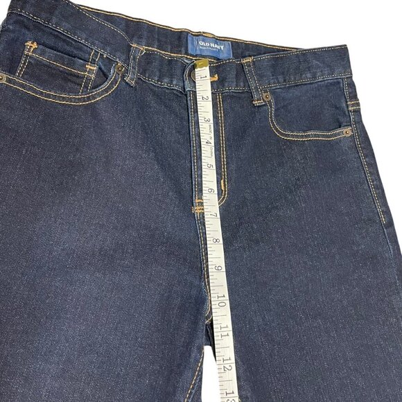 OLD NAVY Skinny Jeans Comfort Stretch Dark Wash Blue Women's Size 10 - Picture 14 of 16